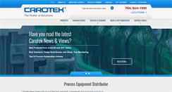 Desktop Screenshot of carotek.com